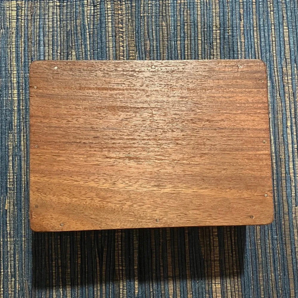 Intricately Carved Wooden Box